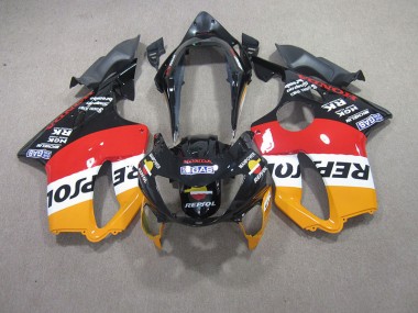 1999-2000 Red Black Repsol Honda CBR600 F4 Moto Fairings UK Factory