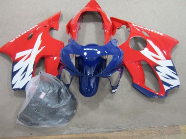 1999-2000 Blue Red Honda CBR600 F4 Motorcycle Fairings Kits UK Factory