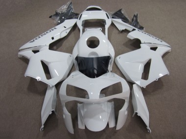 2003-2004 White Honda CBR600RR Motorcycle Fairings UK Factory