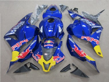 2009-2012 Blue Red Bull Honda CBR600RR Motor Bike Fairings UK Factory