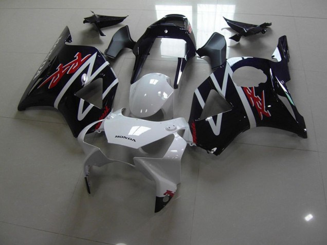 2002-2003 Black White Honda CBR900RR 954 Motor Bike Fairings UK Factory