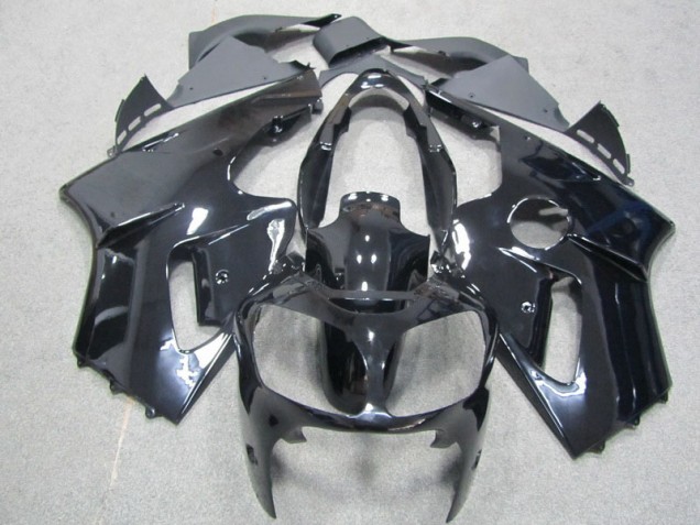 2002-2006 Black Kawasaki ZX12R Motorcycle Fairings Kits UK Factory