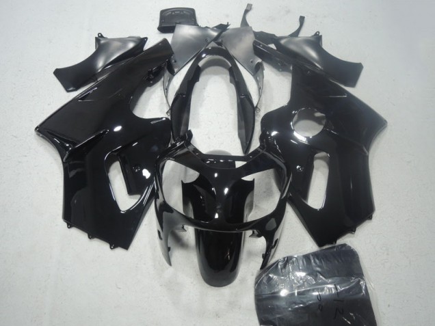 2002-2006 Black Kawasaki ZX12R Moto Fairings UK Factory