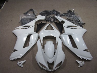 2007-2008 Unpainted Kawasaki ZX6R Bike Fairing Kit UK Factory