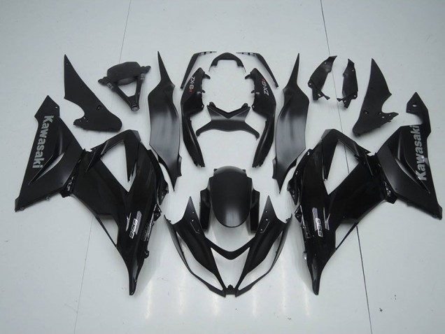 2013-2018 Matte Black Kawasaki ZX6R Motorbike Fairings UK Factory