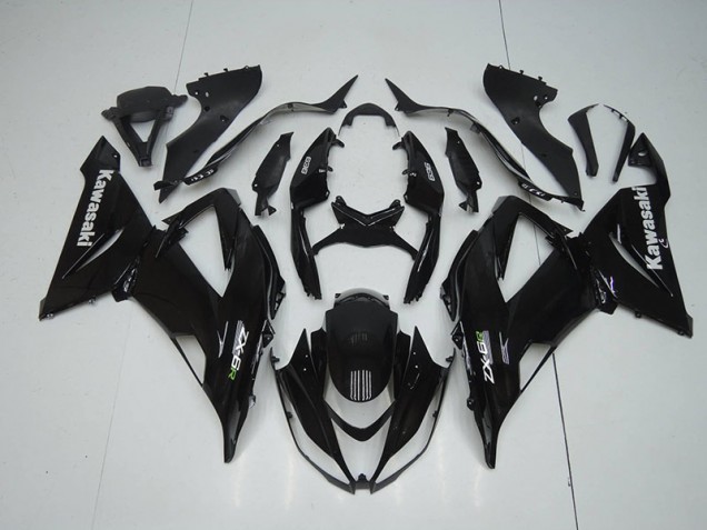 2013-2018 Gloss Black Kawasaki ZX6R Motorcycle Fairing UK Factory