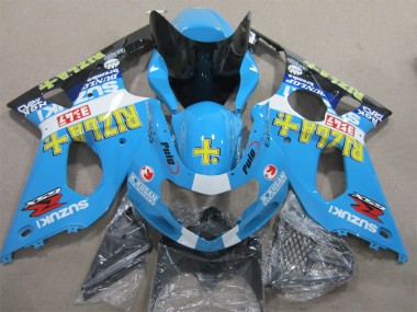 2000-2002 Blue Rizla Suzuki GSXR1000 Motorcycle Replacement Fairings UK Factory