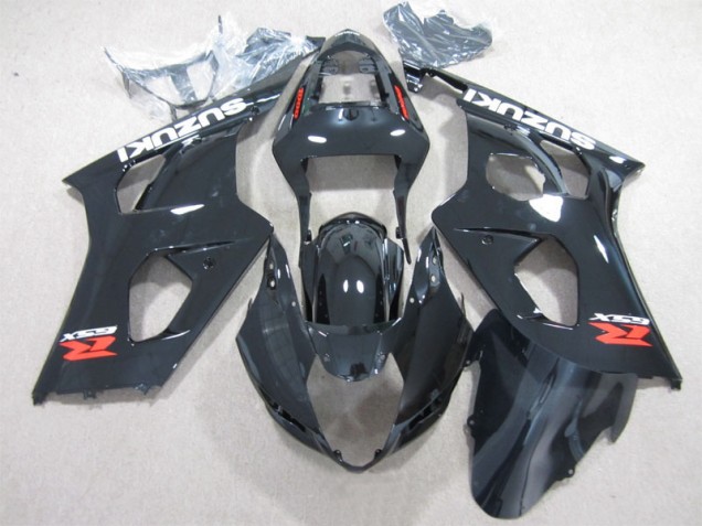 2003-2004 Black Suzuki GSXR1000 Moto Fairings UK Factory