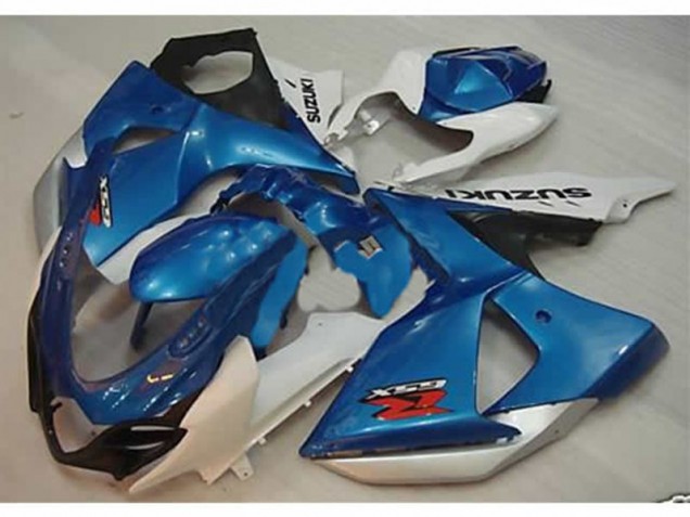 2009-2016 Blue White Suzuki GSXR1000 Motorcycle Fairing Kit UK Factory