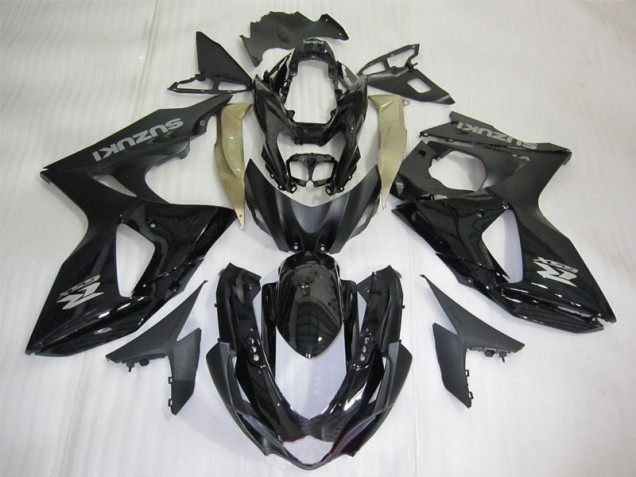 2009-2016 Black Suzuki GSXR1000 Bike Fairing Kit UK Factory