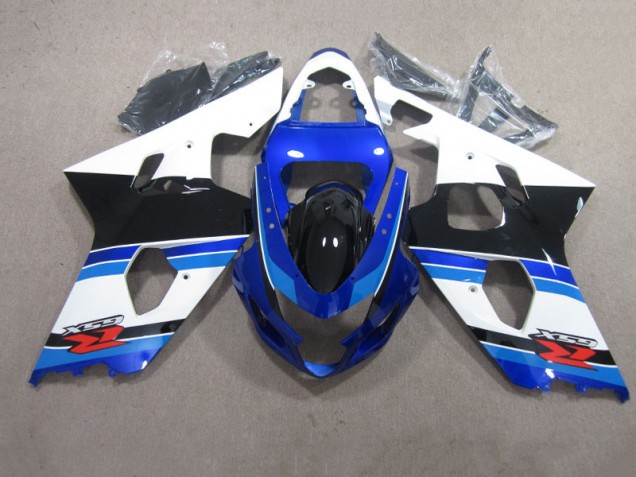 2004-2005 Blue White Suzuki GSXR600 Motor Fairings UK Factory