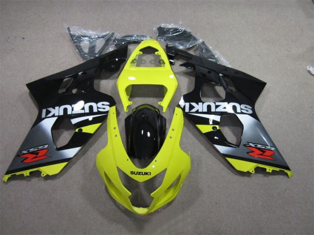 2004-2005 Yellow Black Suzuki GSXR600 Motorcycle Bodywork UK Factory