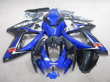 2006-2007 Blue Black Suzuki GSXR750 Motorbike Fairing UK Factory