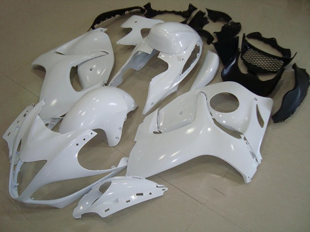 1996-2007 White Suzuki GSXR1300 Hayabusa Motorbike Fairing UK Factory