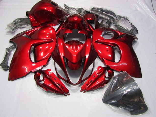 2008-2019 Red Suzuki GSXR1300 Hayabusa Motorcycle Fairings Kit UK Factory