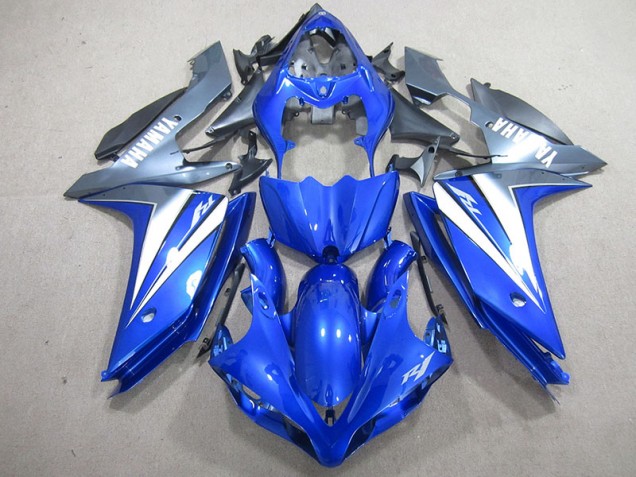 2007-2008 Blue Silver Yamaha YZF R1 Motorbike Fairings UK Factory