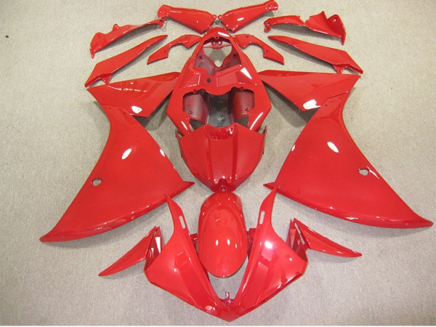 2009-2011 Red Yamaha YZF R1 Bike Fairing UK Factory