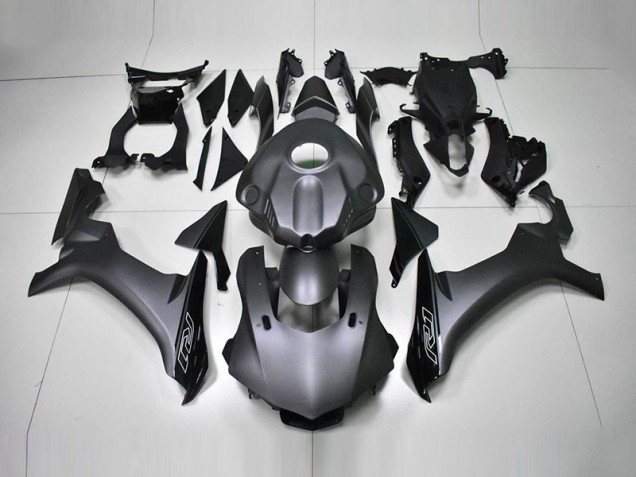 2015-2019 Black Yamaha YZF R1 Motorcycle Fairing Kits UK Factory