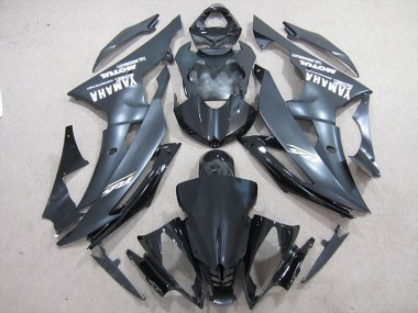 2008-2016 Black White Yamaha YZF R6 Bike Fairing Kit UK Factory